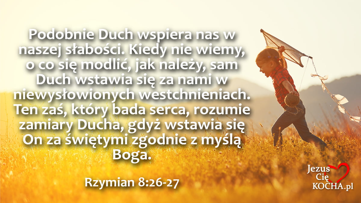 Rzymian 8:26-27